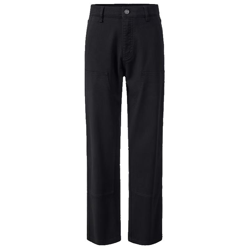 

Giovanni Valentino Men s Brushed Warm Straight Fit Casual Pants 32