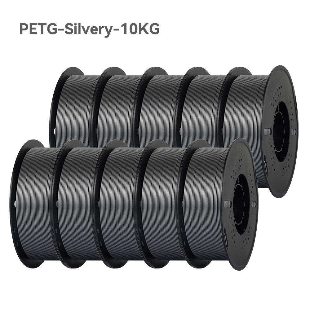 KINGROON 22LBS PETG veya PLA filament 3D Yazıcı Filament 10 Rulo 1KG 1.75MM Çevre Dostu İyi Tokluk Karışık Renk Ücretsiz Kargo