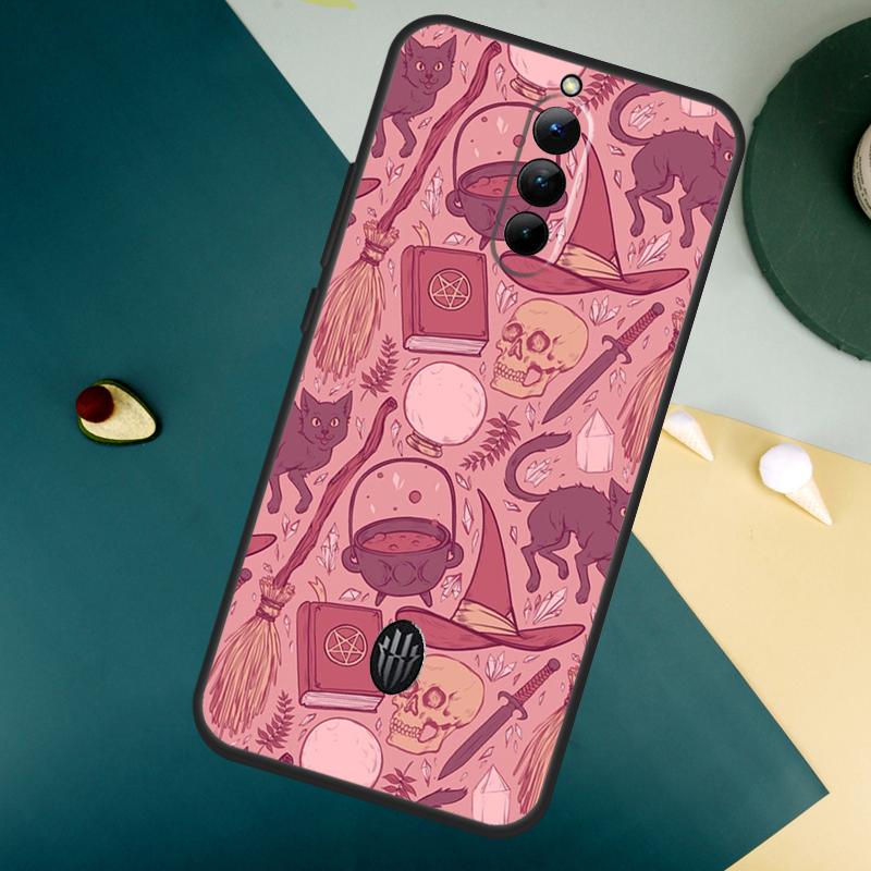Girly Pastel Witch Goth For ZTE Nubia Red Magic 10 Air 8 9 8S 9S 10S Pro Plus 7 6S 7S Pro Red Magic 11 Pro Plus Case
