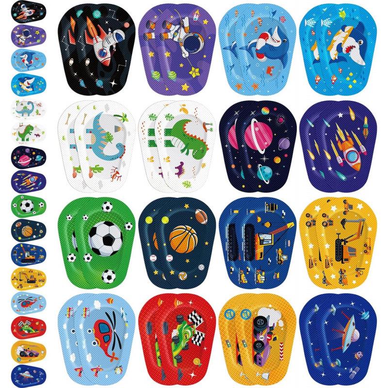 Einweg-Amblyopie-Augenklappen für Kinder zur Strabismus-Korrektur - Vollständige Abdeckung, Einzelaugentherapie