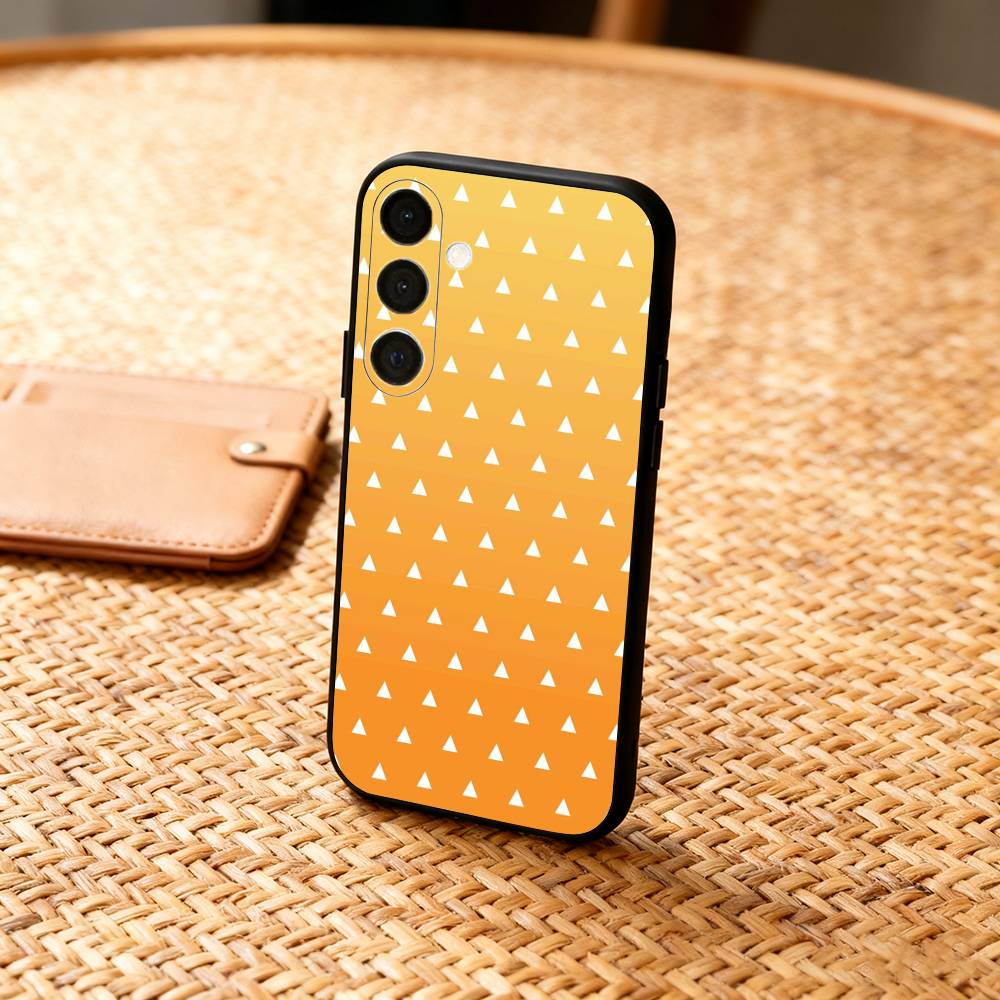 J-Japanese G-Geometric P-Patterns  Phone Case For Samsung  A73,A21s,A22,A31,A32,A52,A53,A71,A80,Soft Black Shell