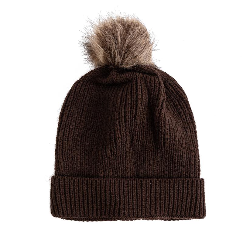 Nové Candy Colours Zimní čepice Dámské Bambulky Čepice Soft Trendy Čepice s čepicí Basic Daily Leisure Cap