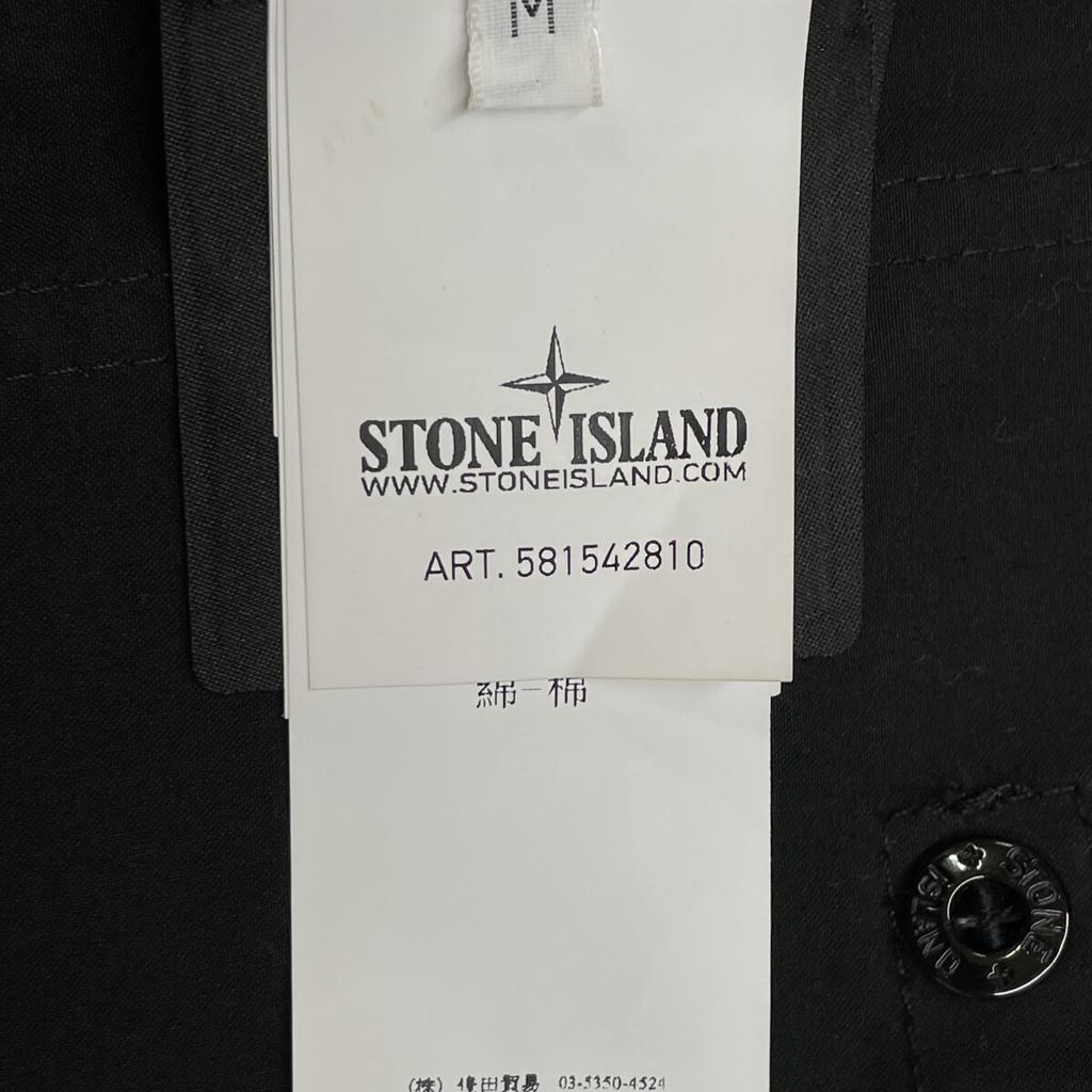 STONE ISLAND [Domestic Genuine] 581542810 Ghost Piece Jacket M blackUsed