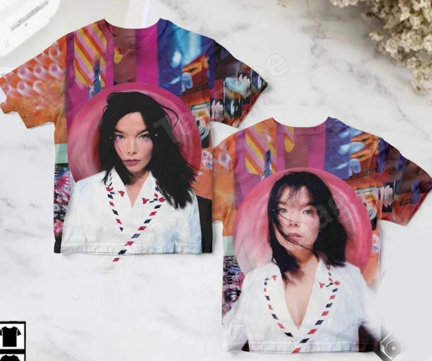 Björk Post Album Cover AOP 3D T-Shirt S