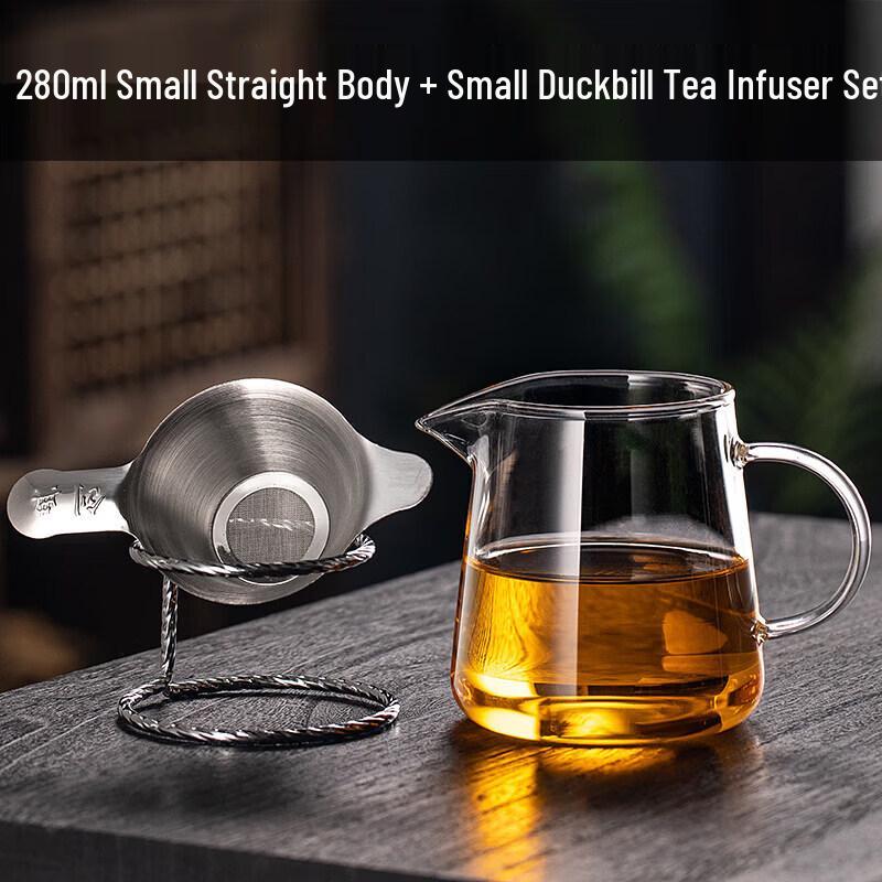 Qiwei Heat-Resistant Borosilicate Glass Sharing Pitcher