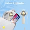 Portable Handheld Fan, Mini USB Hand Fan with 3 Speeds,