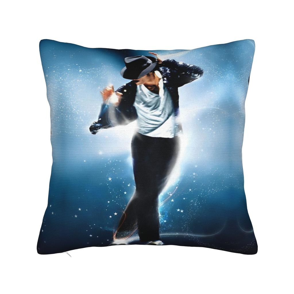 Beat It piano MJ king of pop Square Pillow Cases Cushion Cover Awesome Zippered Decor Pillowcase for Home 18"x18"