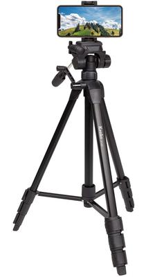 Tripé Kenko com Suporte Rápido para Smartphone Capacidade Máxima de Carga 2kg ZF-400WSH, 4 Seções Sapata, (520291)