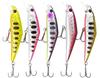 85S 14.7g [TSURINOYA] 5-Pack Heavy Sinking D Minnow 85mm Fixed Weight Large Trout Cherry Salmon Contact Lure Stream Minnow DW99 (5 Colors A-ADEHJ)