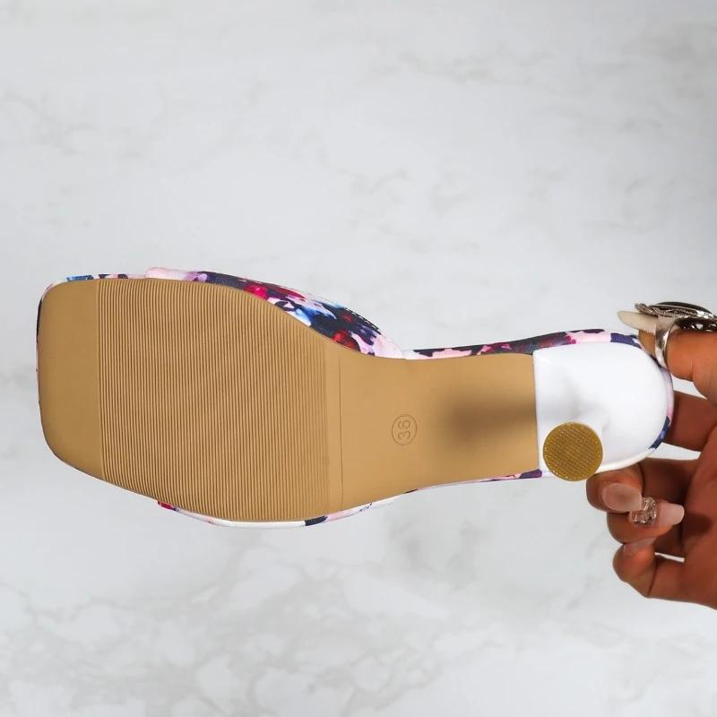 2026 New Fashion Summer Sexy High Heels Women's Party Slippers High Quality Versatile Party Sandals