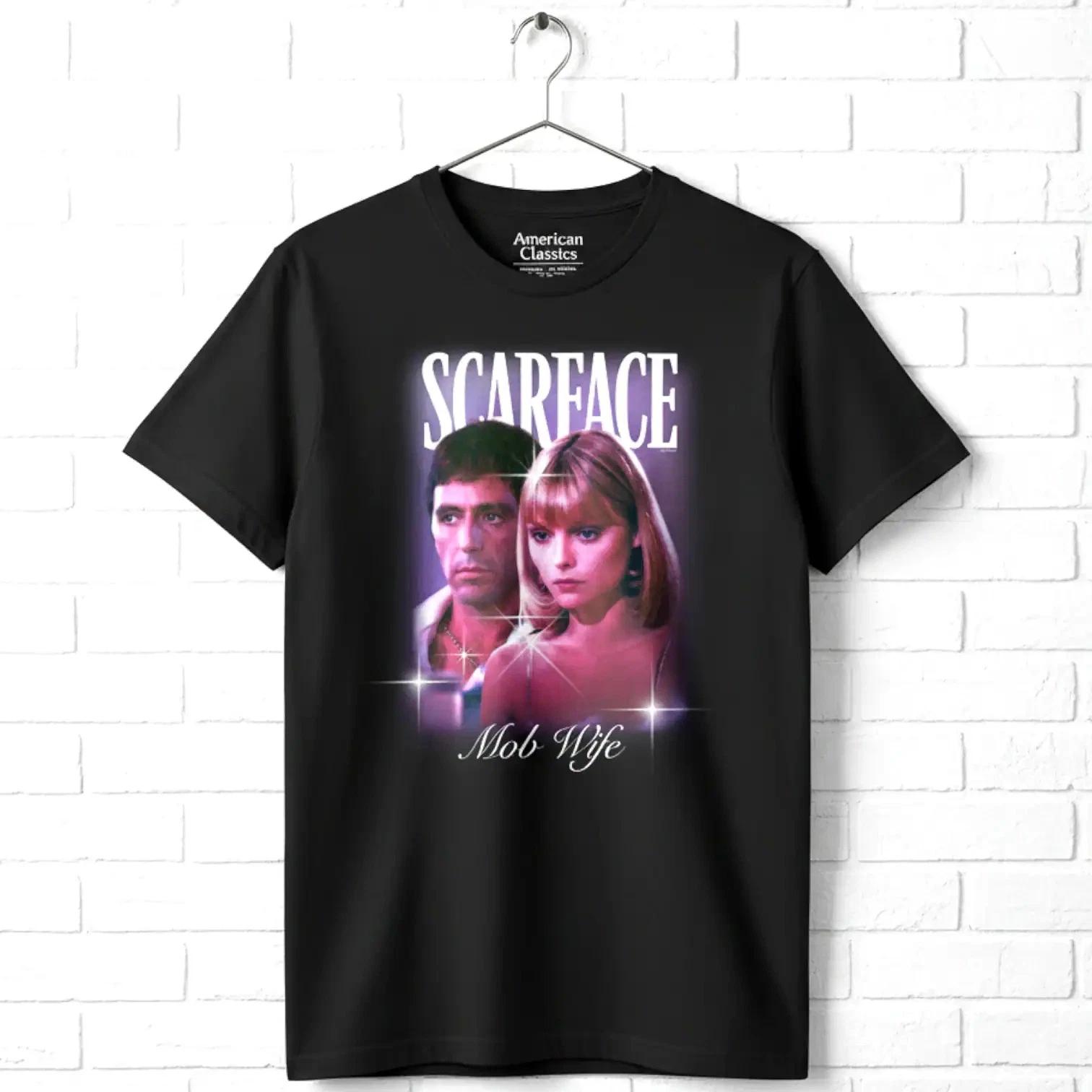 Scarface Elvira Mob Wife Men s T Shirt S