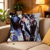 1PC Anime JoJo's Bizarre Adventure Cushion Cover Car Throw Pillow Case For Sofa Car Christmas Gift