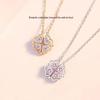Trendy Four-Leaf Clover Titanium Steel Necklace for Women - High-End Design