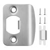 Home Door Strikes Plate set with Easy to Clean surfaces  & Precise Hole Alignment Standard Door Lock Latches Reinforcement