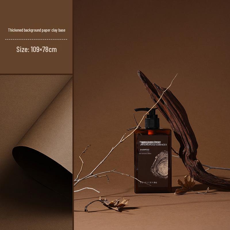 Maillard Retro Brown Photography Background Cloth - Advanced Still Life Scene Backdrop
