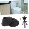 20pcs Toilet Bolt Rubber Washers Leak Conical Washers for Toilet Tank Screws Durable and Easy to Install Rubber Sealing Gaskets for Water Stop Effect