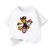 High-Quality Boys' Autumn Cartoon Print Short-Sleeve Round Neck Shirt