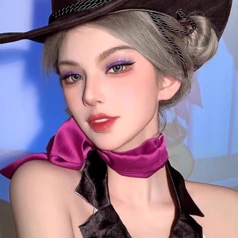 Ribbon Bow Choker Collar Neckband Bow Neckwear Fashion Bowknot Neck Accessorise