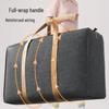 Large Grey Cationic Storage Bag for Clothes, Comforters, and Travel