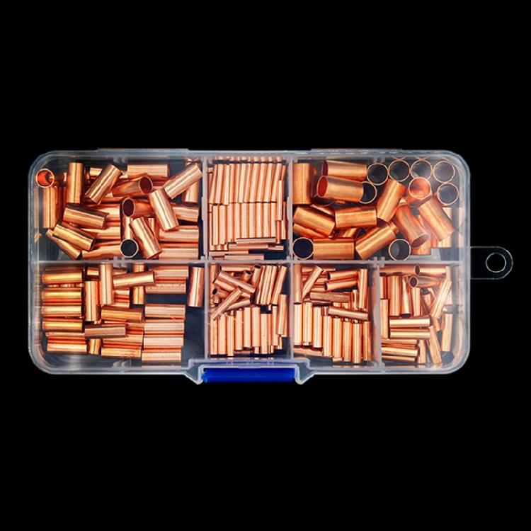 250pcs Brass Wire Connector set Brass Wire Connectors Electrical Crimp for Safe & Efficient Home Electrical Installation