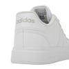 adidas Grand Court Schnürer K Weiß Grau Kinder Sneaker Wolkenweiß Grau-Eins FZ6158