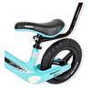 Balance bike with inflatable wheels BMT001 + BLUE push stick