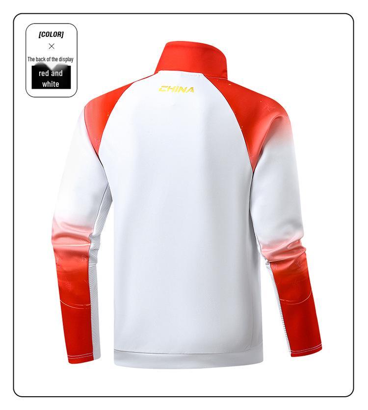 Chinese National Team Unisex Tracksuits and Jackets - Autumn/Winter Sportswear for Training and Events