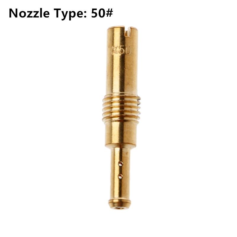 1 Pc 35# 32# To 52# Slow Pilot Jet Vice Injector Nozzle For Keihin CB GY6 KOSO OKO PE CVK FCR Carburetor