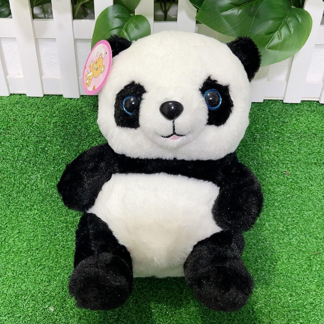 

Giant panda plush toy boutique doll doll holiday gift gift flow model eight inch grab machine doll 25cm