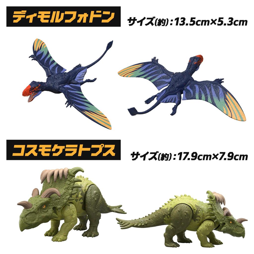 Mattel Jurassic World Assorted Dinosaur Figures for Box of Ages 4 and Attack! Kids, 6, Up, Multi-Purpose, JGB77-986C