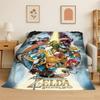 Classic Z-Zelda Cartoon Games Soft Flannel Throw Blanket,Cozy Blanket for Bed,Couch,Sofa,Bedroom,Living Room,Picnic  Camping
