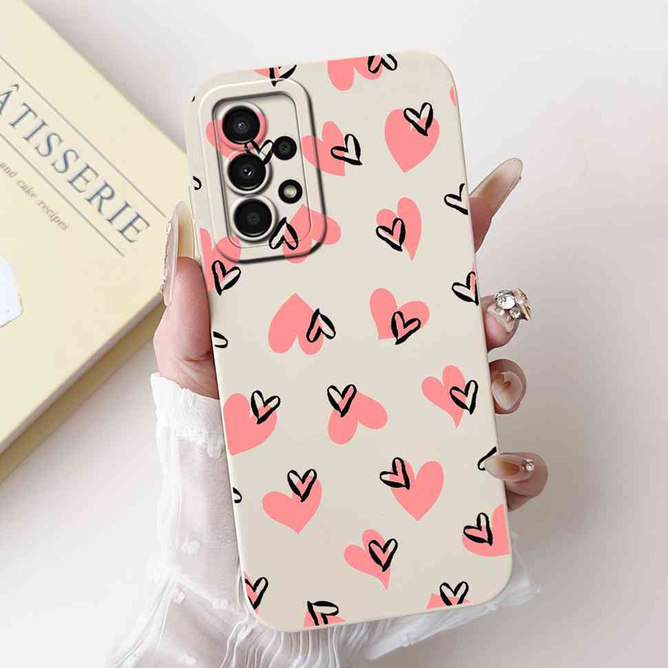 For Samsung Galaxy A53 5G 6.46" Case Fashion Painting Soft Silicone TPU Cover For Samsung a53 A53 5G SM-A5360 Cartoon Phone Case