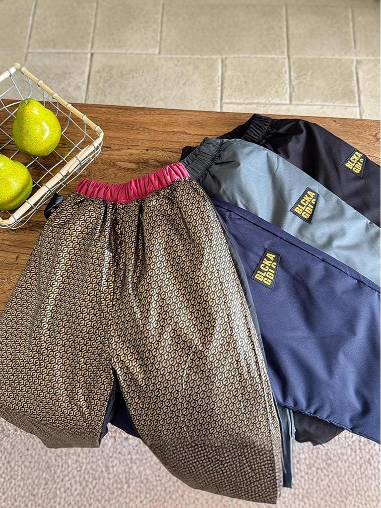 Kinder Winter Verdickte Daunenhose: Stilvolle, warme Oberbekleidung für Jungen und Mädchen in den Größen S, M, L