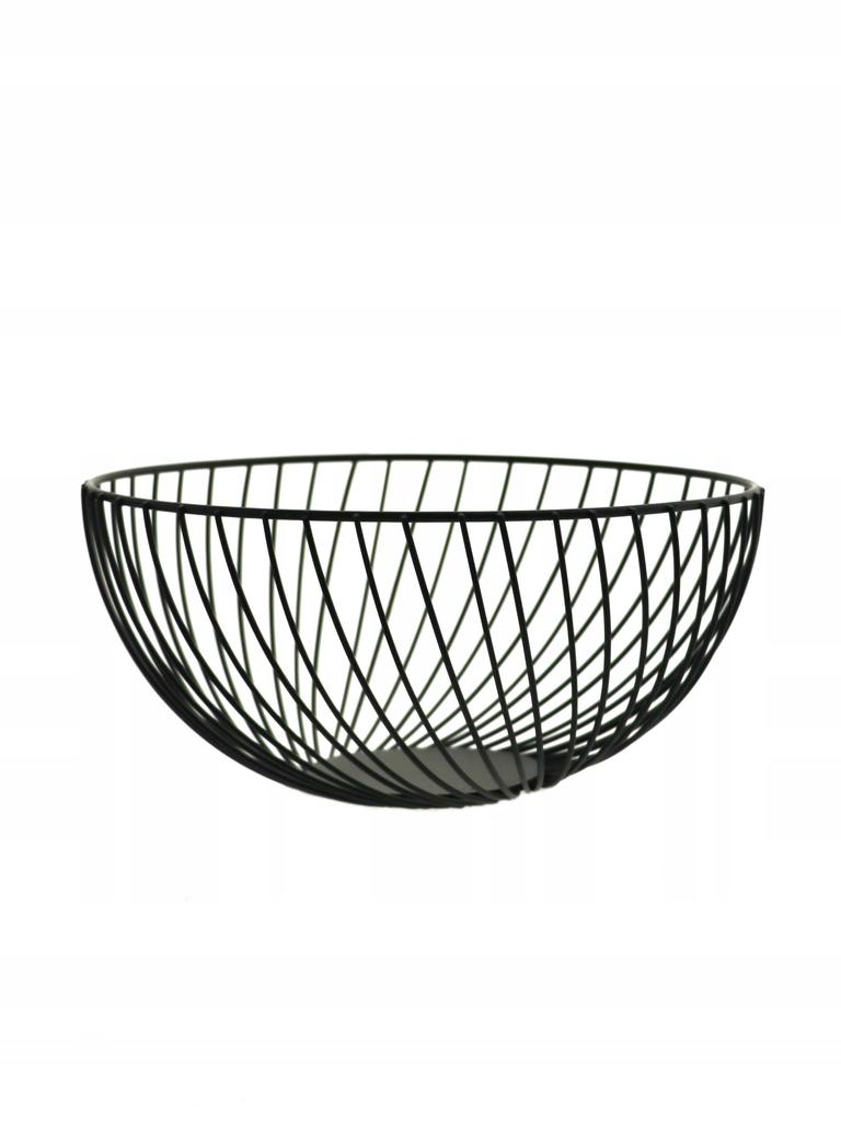 Fruit And Vegetable Basket, Plate, Bowl, Black For Decoration