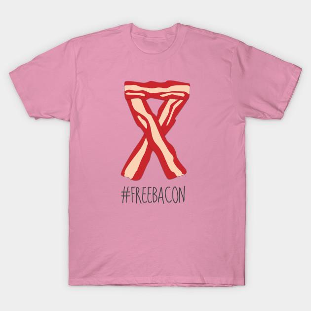 T Shirt Women Freebacon Harajuku Print Kawaii Tshirt Summer Short Sleeve Female T-Shirt Top Tee