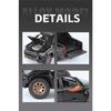 1/22 TOYOTA Tacoma Alloy Pickup Car Model Diecast Metal Off-Road Vehicles Car Model Simulation Sound and Light Children Toy Gift