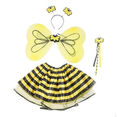Butterfly Costume for Kids Girls Halloween Masquerade Tutu Fairy Stick