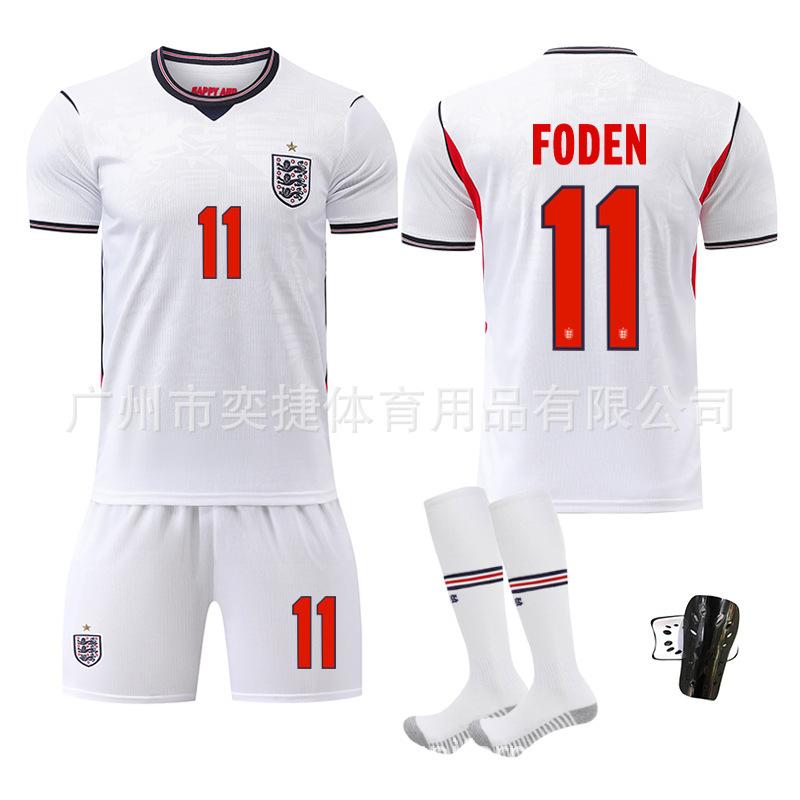 2627 World Cup England Main Jersey No. 9 10 Bellingham No. 20 Football Jersey Adult Children Cross-border Out