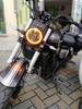 Sportster Scheinwerfer 5,75 Zoll LED Scheinwerfer mit Squid Ring, Tagfahrlicht und Blinkerfunktion,
