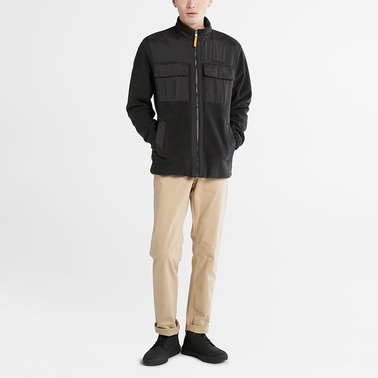 Timberland Men's Hooded Waterproof Jacket Black A69M9-001