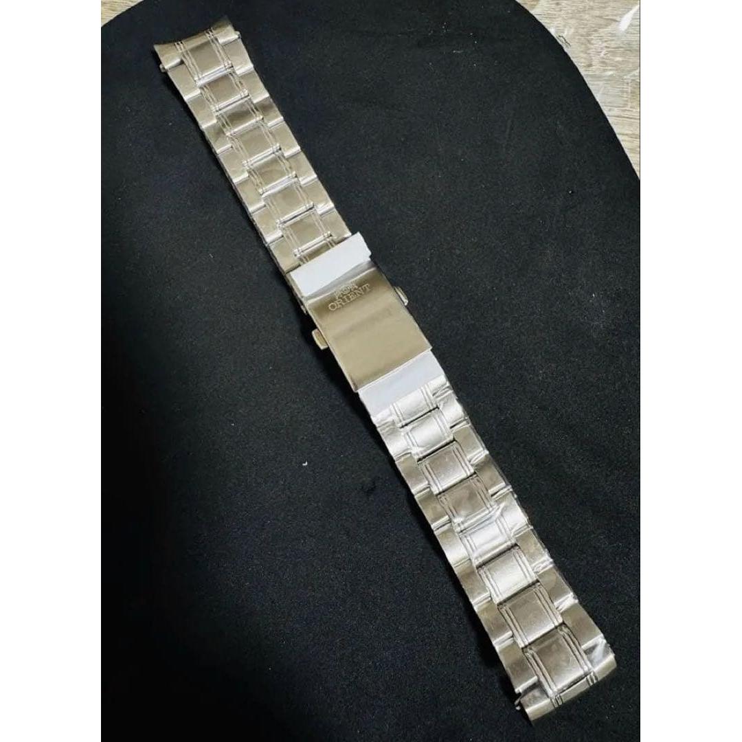 Used ORIENT Stainless Steel Watch Metal Strap Replacement Belt