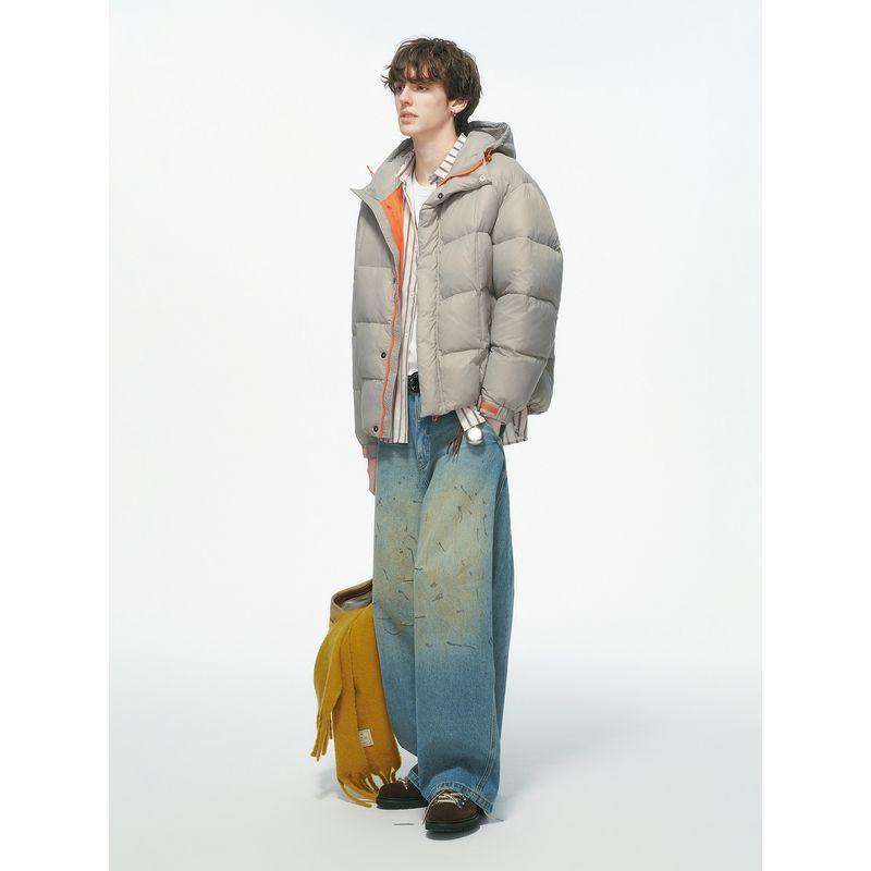 Dream Made 90 White Duck down Cold-Proof down Jacket for Men, New Thickened Winter Clothing for Boys, Couple's Coat