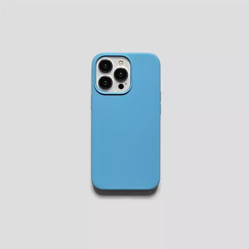 

Мягкий простой жидкий силиконовый резиновый чехол для iPhone 16 15 14 13 12 Pro Max XS 7 8 XR X Plus, мягкий силиконовый чехол с розничной упаковкой iphone 16 Pro Max