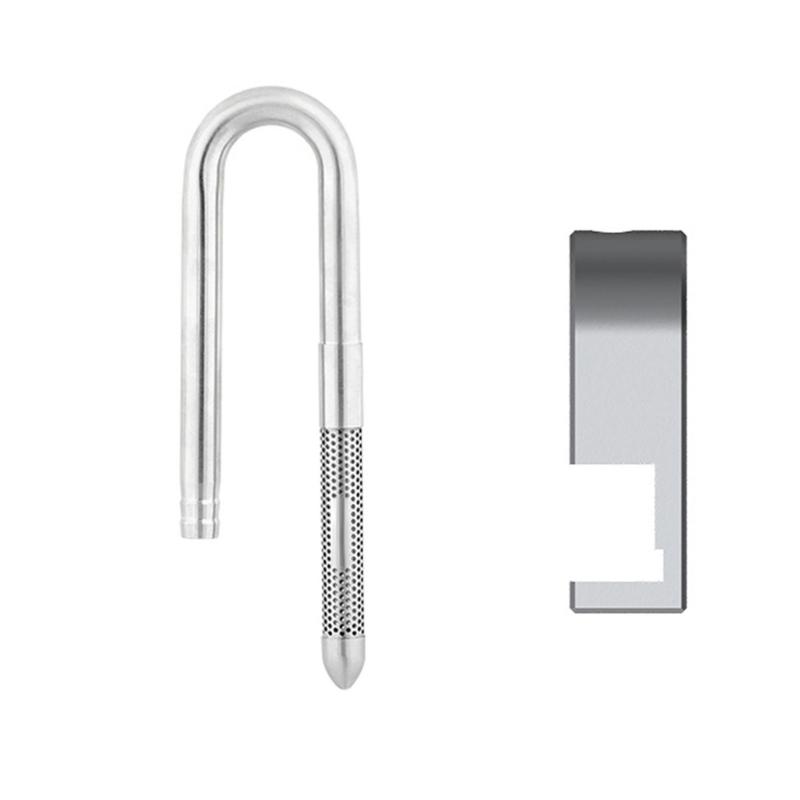 StainlessSteel FishTanks Water Inlet Outlet Pipe Maintenance Tool for Water Cleanliness Fishtanks Aquariums Supplies