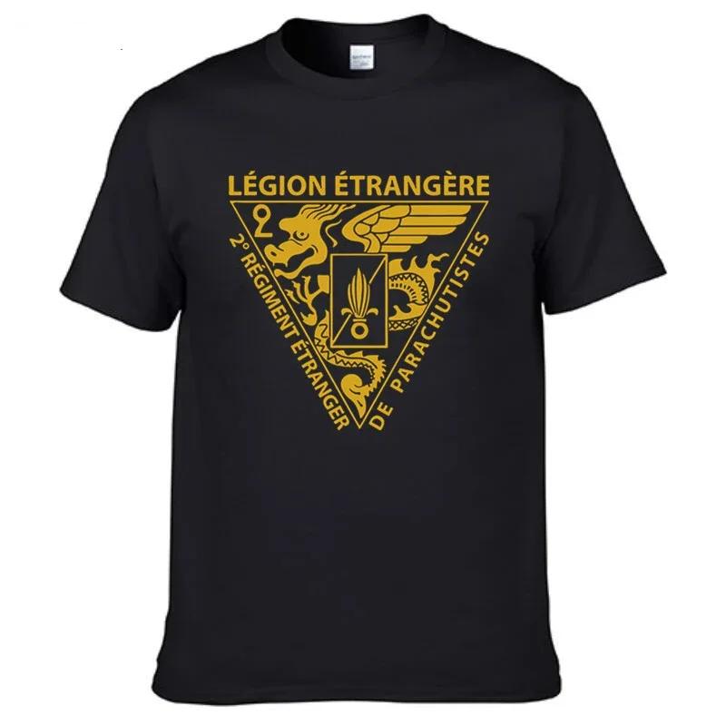 

French Foreign Legio Etrangere Paratrooper Regiment T Shirt. Short Sleeve 100% Cotton Casual T-shirts Loose Top Size S-3XL - ... 5XL різнокольоровий