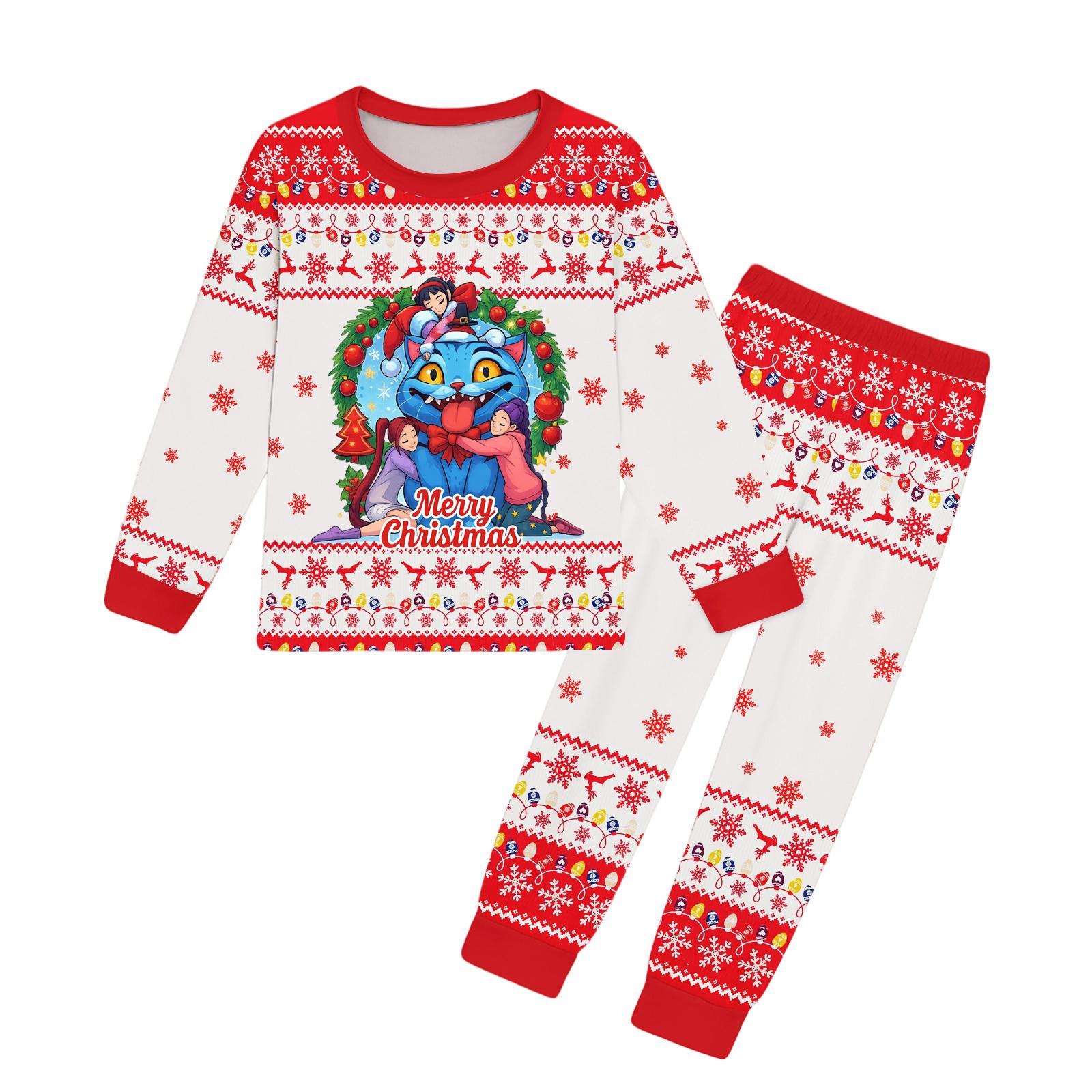 

Комплект брюк для девочек Детская футболка 2 шт. С длинным рукавом Мультяшная одежда Наряд 160 красный