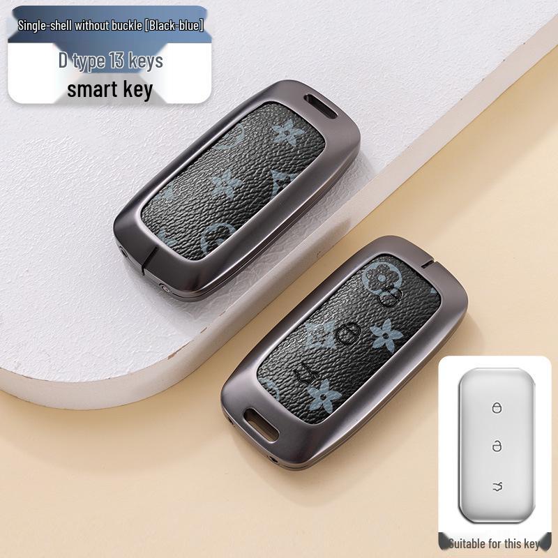 Geely Galaxy L7 Starship 7 EM-i Starry 8 Key Case: Metal Full-Coverage Protective Buckle for Men & Women