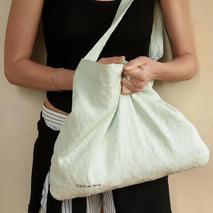 PETAL JACQUARD BAG [MINT]