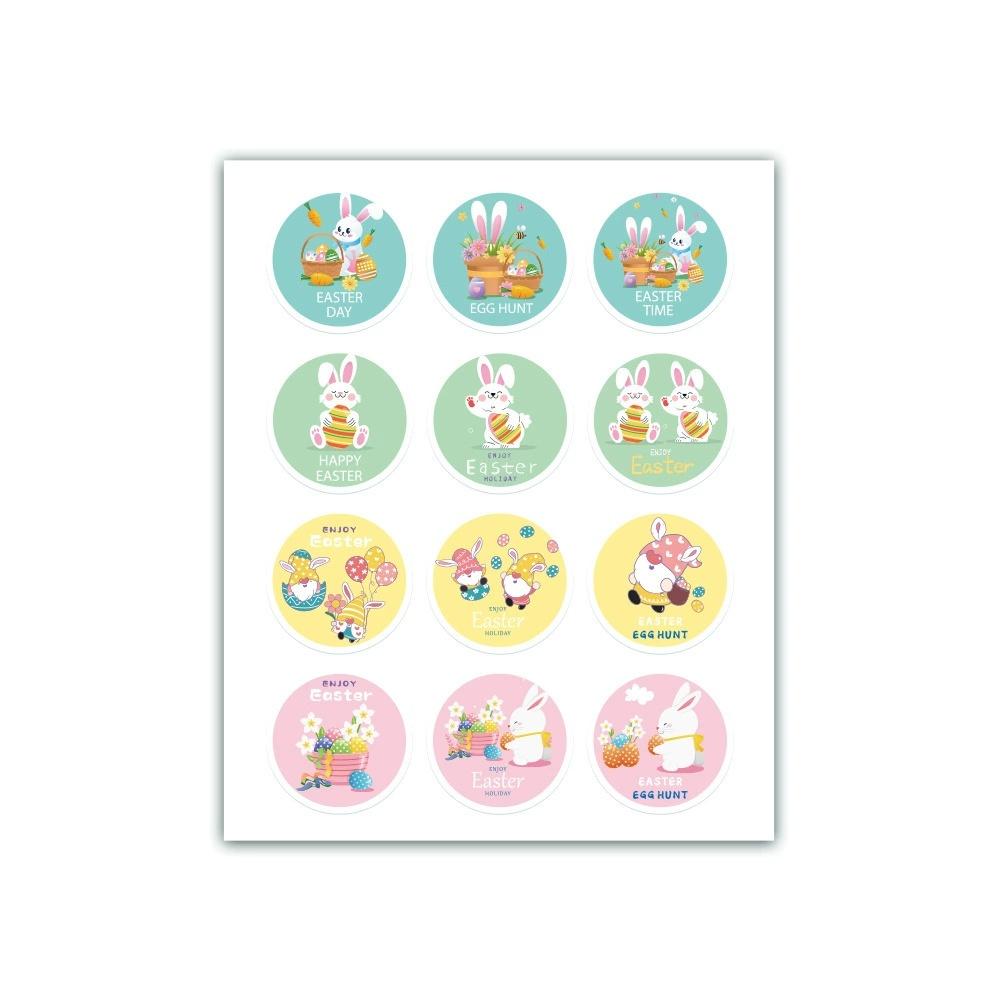 12 Stück Oster-Papiergeschenktüten für Kinder Süßigkeiten-Keks-Verpackung Hasenbox Partygeschenk Geschenkboxen Frohe Ostern Geburtstagsparty Dekor
