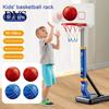 Kinder Pool Basketball Set Pool Korb Spielzeug mit 4 Bällen Luftpumpe Verstellbare Höhe Schwimmen für Innen Außen Garten Wurfspiel Set Jungen Mädchen Geschenke